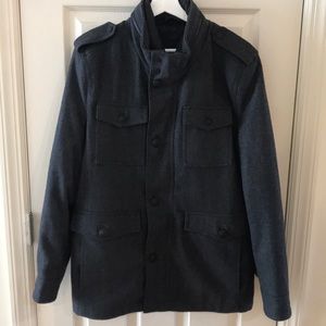 Guess Men's Military-Inspired Coat